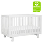 Hudson 3-in-1 Convertible Crib with Toddler Bed Conversion Kit