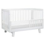 Hudson 3-in-1 Convertible Crib with Toddler Bed Conversion Kit
