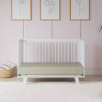 Hudson 3-in-1 Convertible Crib with Toddler Bed Conversion Kit
