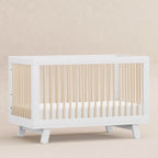 Hudson 3-in-1 Convertible Crib with Toddler Bed Conversion Kit