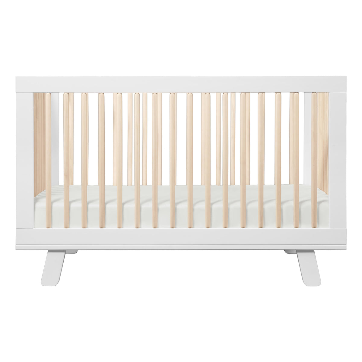 Hudson 3-in-1 Convertible Crib with Toddler Bed Conversion Kit