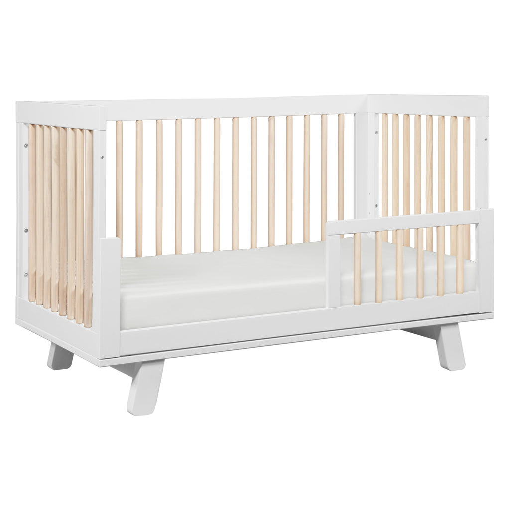 Hudson 3-in-1 Convertible Crib with Toddler Bed Conversion Kit