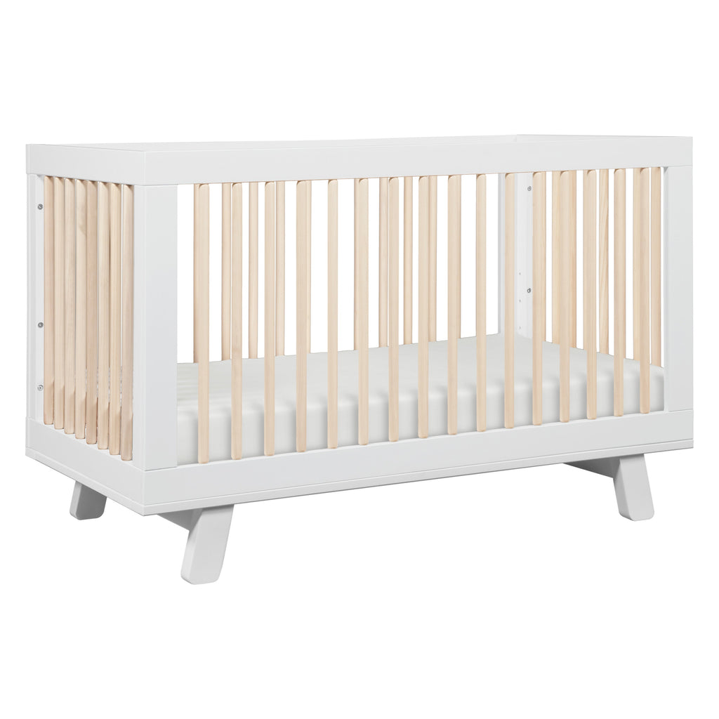 Hudson 3-in-1 Convertible Crib with Toddler Bed Conversion Kit