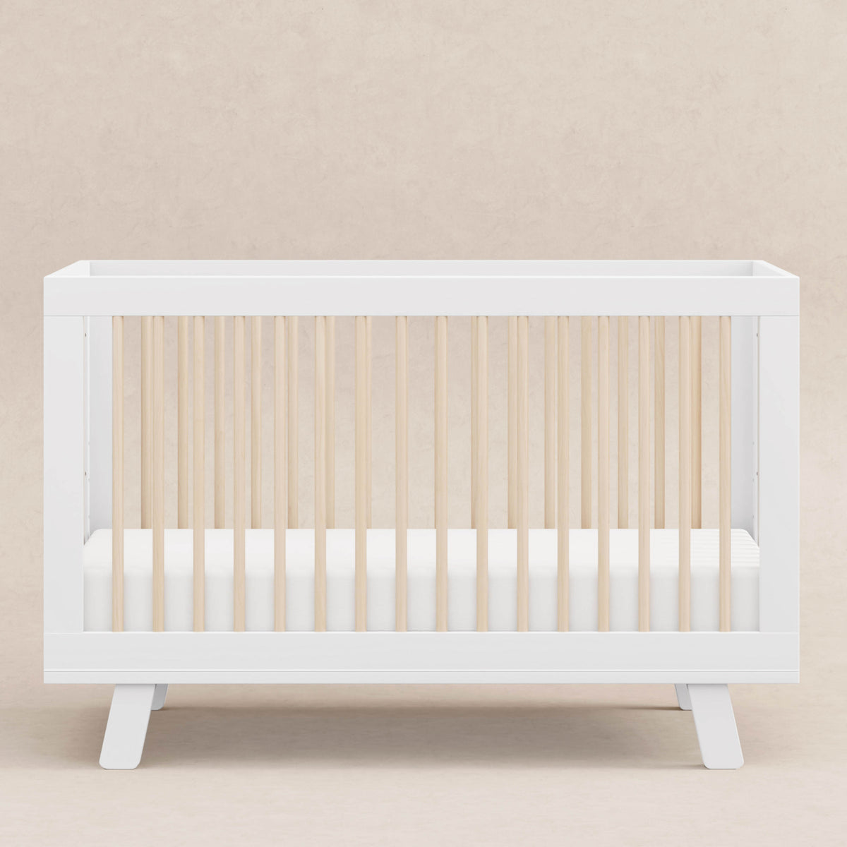 Hudson 3-in-1 Convertible Crib with Toddler Bed Conversion Kit