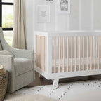 Hudson 3-in-1 Convertible Crib with Toddler Bed Conversion Kit