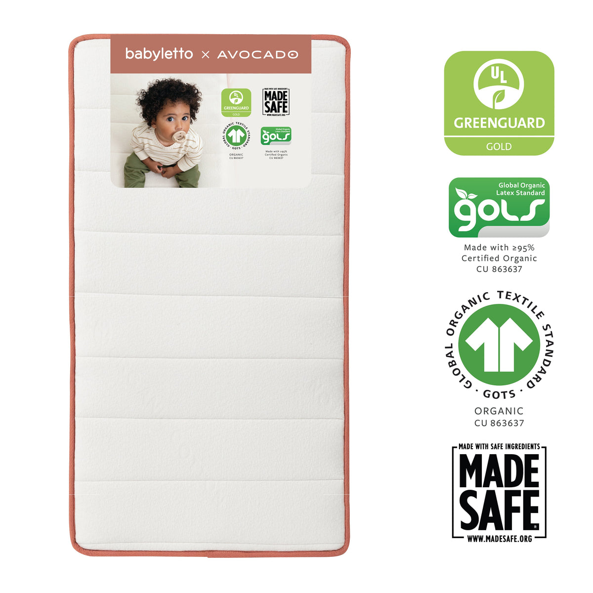 babyletto x Avocado Organic Crib Mattress