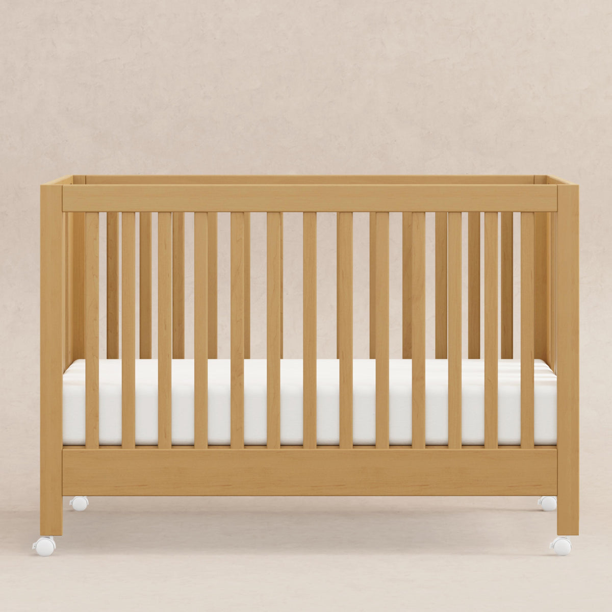 Maki Portable Folding Crib with Toddler Bed Conversion Kit