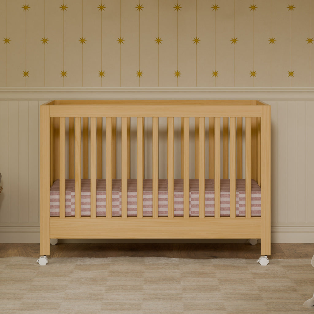Maki Portable Folding Crib with Toddler Bed Conversion Kit