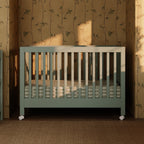 Maki Portable Folding Crib with Toddler Bed Conversion Kit