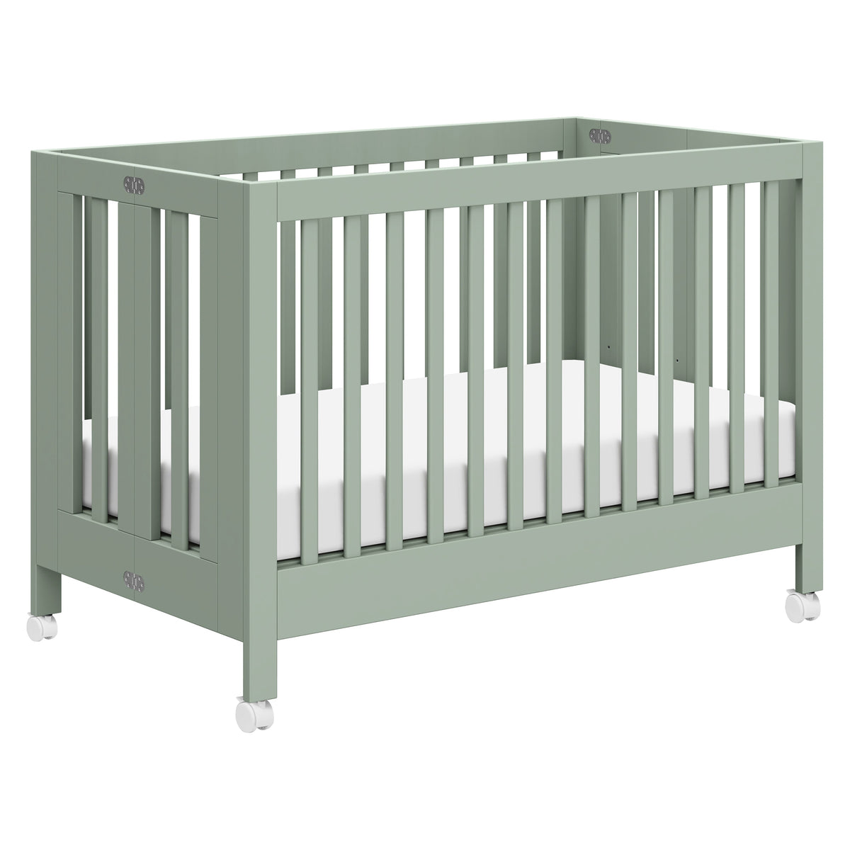 Maki Portable Folding Crib with Toddler Bed Conversion Kit