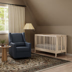 Maki Portable Folding Crib with Toddler Bed Conversion Kit