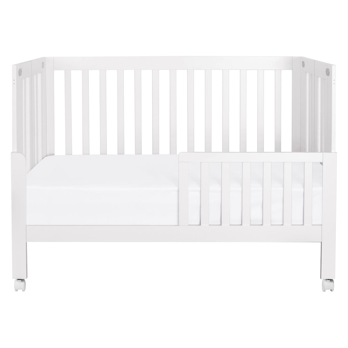 Maki Portable Folding Crib with Toddler Bed Conversion Kit