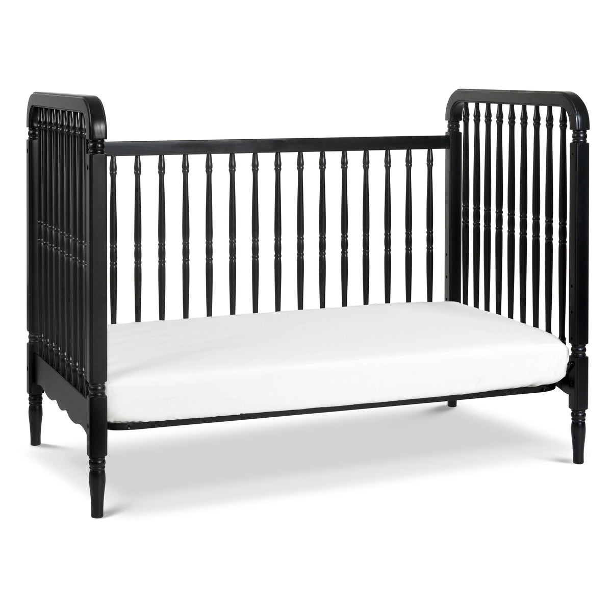Liberty 3-in-1 Convertible Spindle Crib with Toddler Bed Conversion Kit