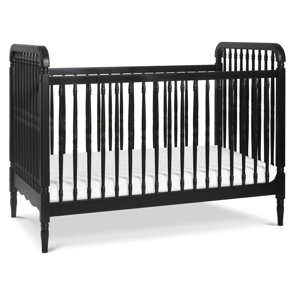 Liberty 3-in-1 Convertible Spindle Crib with Toddler Bed Conversion Kit