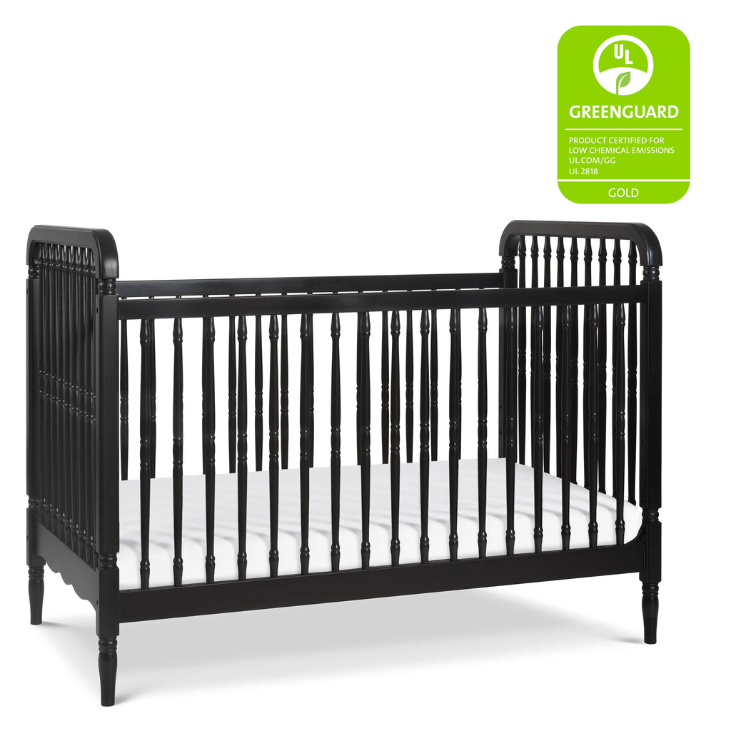 Liberty 3-in-1 Convertible Spindle Crib with Toddler Bed Conversion Kit