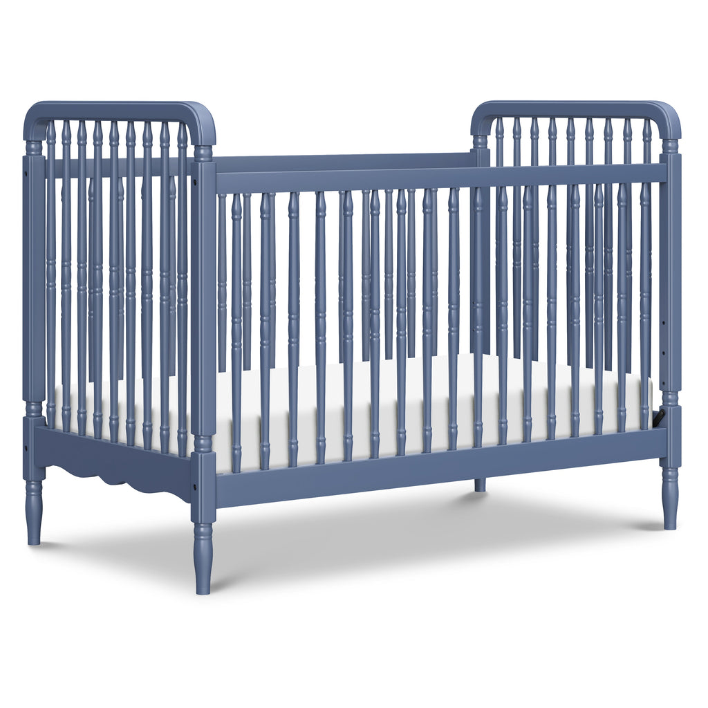 Liberty 3-in-1 Convertible Spindle Crib with Toddler Bed Conversion Kit