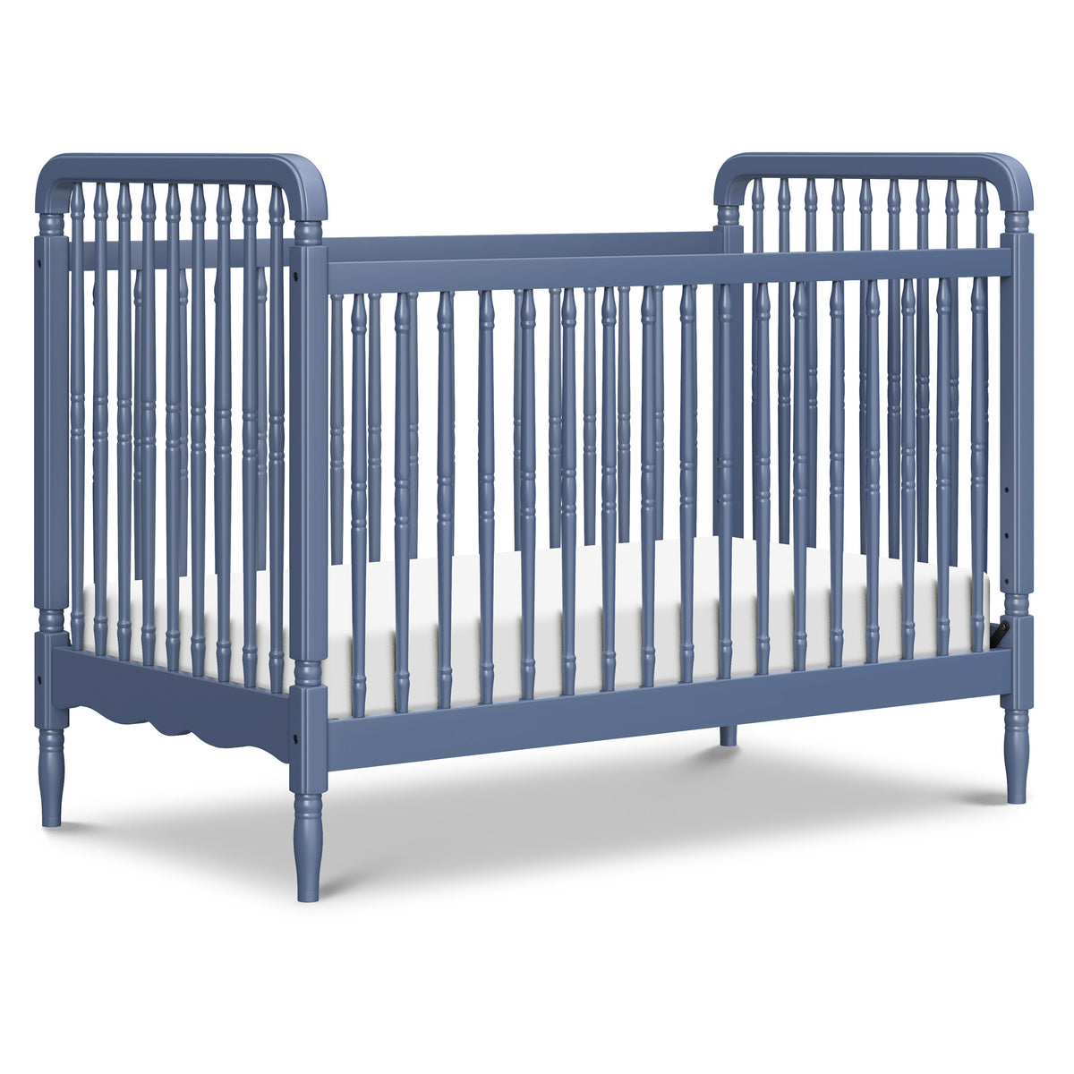 Liberty 3-in-1 Convertible Spindle Crib with Toddler Bed Conversion Kit