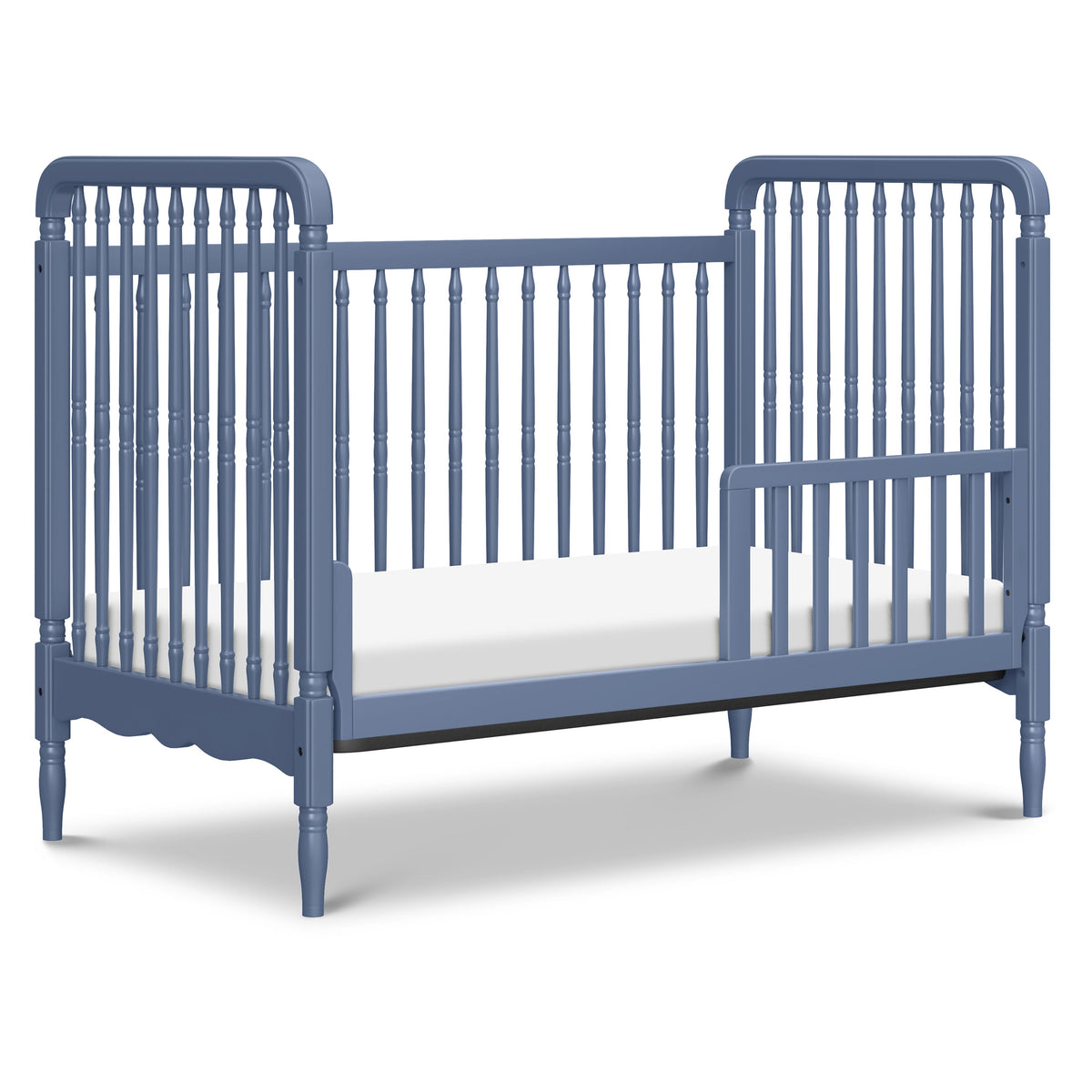 Liberty 3-in-1 Convertible Spindle Crib with Toddler Bed Conversion Kit