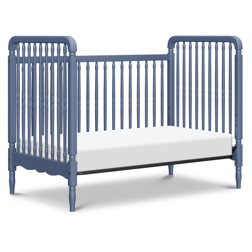 Liberty 3-in-1 Convertible Spindle Crib with Toddler Bed Conversion Kit