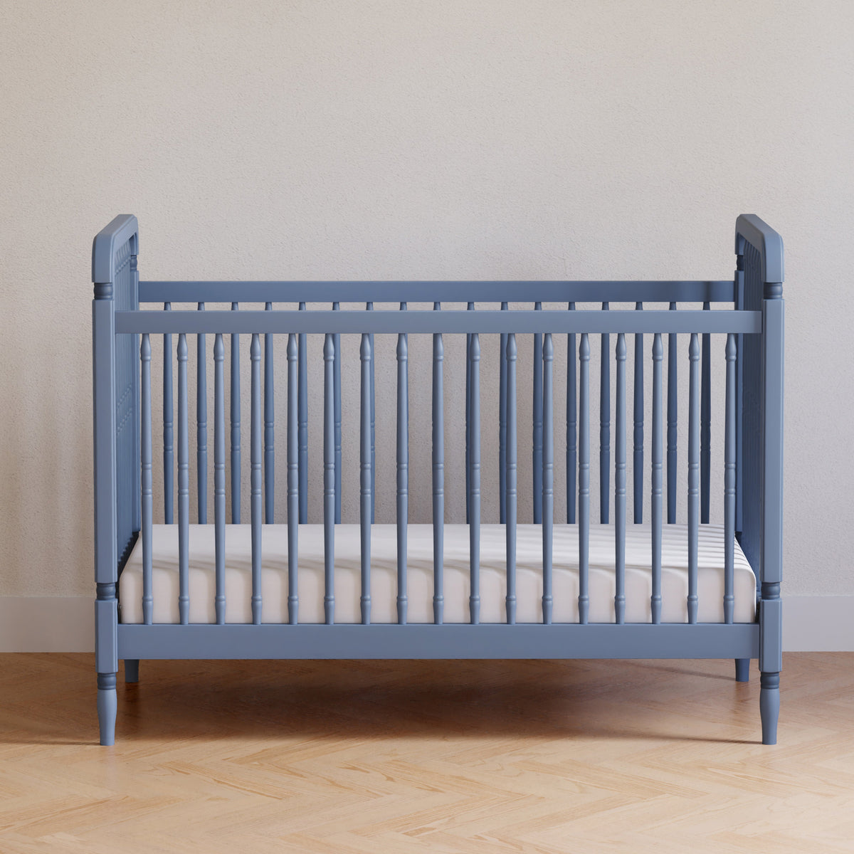 Liberty 3-in-1 Convertible Spindle Crib with Toddler Bed Conversion Kit