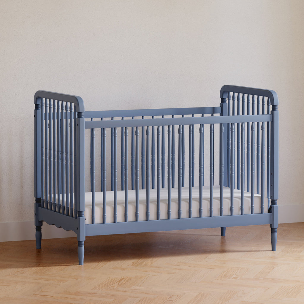 Liberty 3-in-1 Convertible Spindle Crib with Toddler Bed Conversion Kit
