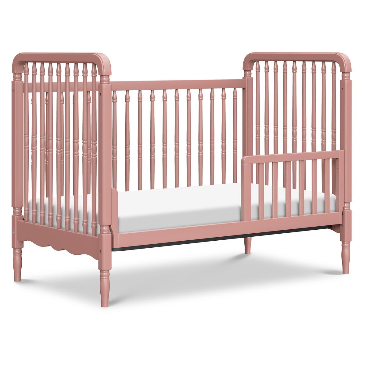 Liberty 3-in-1 Convertible Spindle Crib with Toddler Bed Conversion Kit