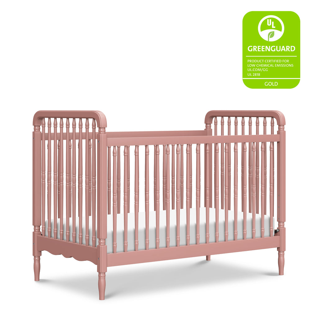Liberty 3-in-1 Convertible Spindle Crib with Toddler Bed Conversion Kit