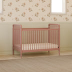 Liberty 3-in-1 Convertible Spindle Crib with Toddler Bed Conversion Kit
