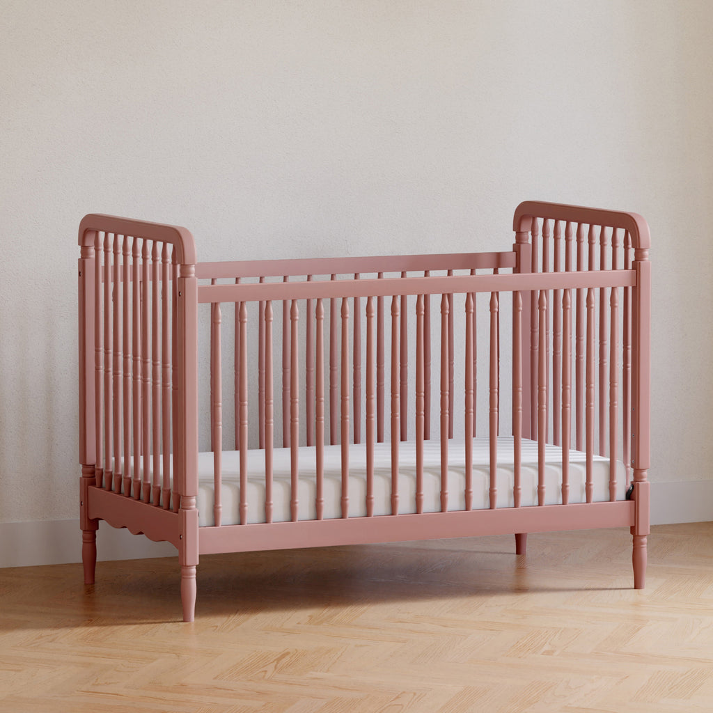 Liberty 3-in-1 Convertible Spindle Crib with Toddler Bed Conversion Kit