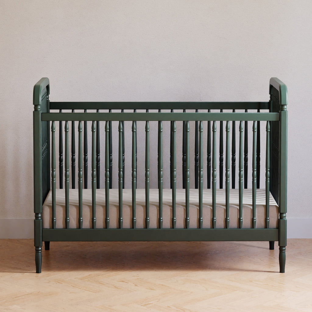 Liberty 3-in-1 Convertible Spindle Crib with Toddler Bed Conversion Kit