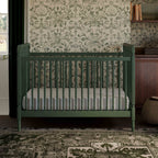 Liberty 3-in-1 Convertible Spindle Crib with Toddler Bed Conversion Kit