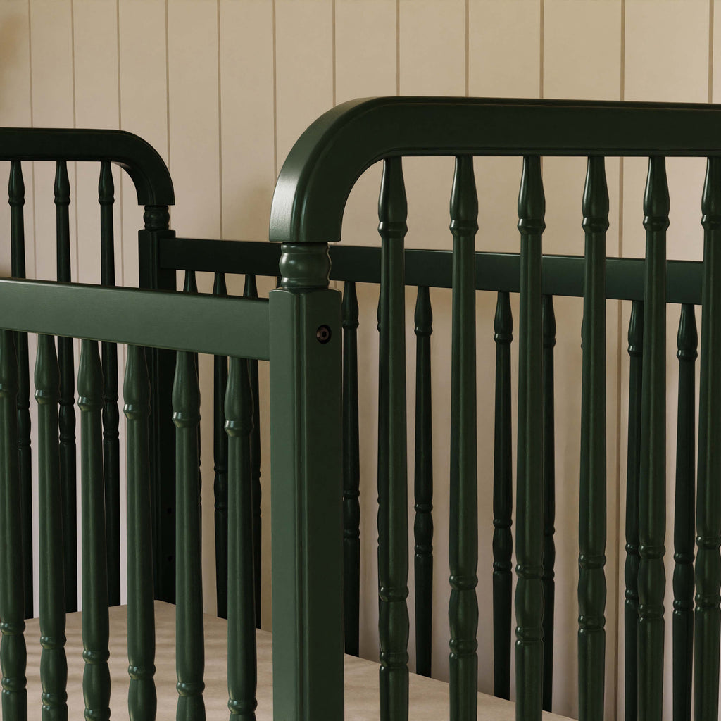 Liberty 3-in-1 Convertible Spindle Crib with Toddler Bed Conversion Kit