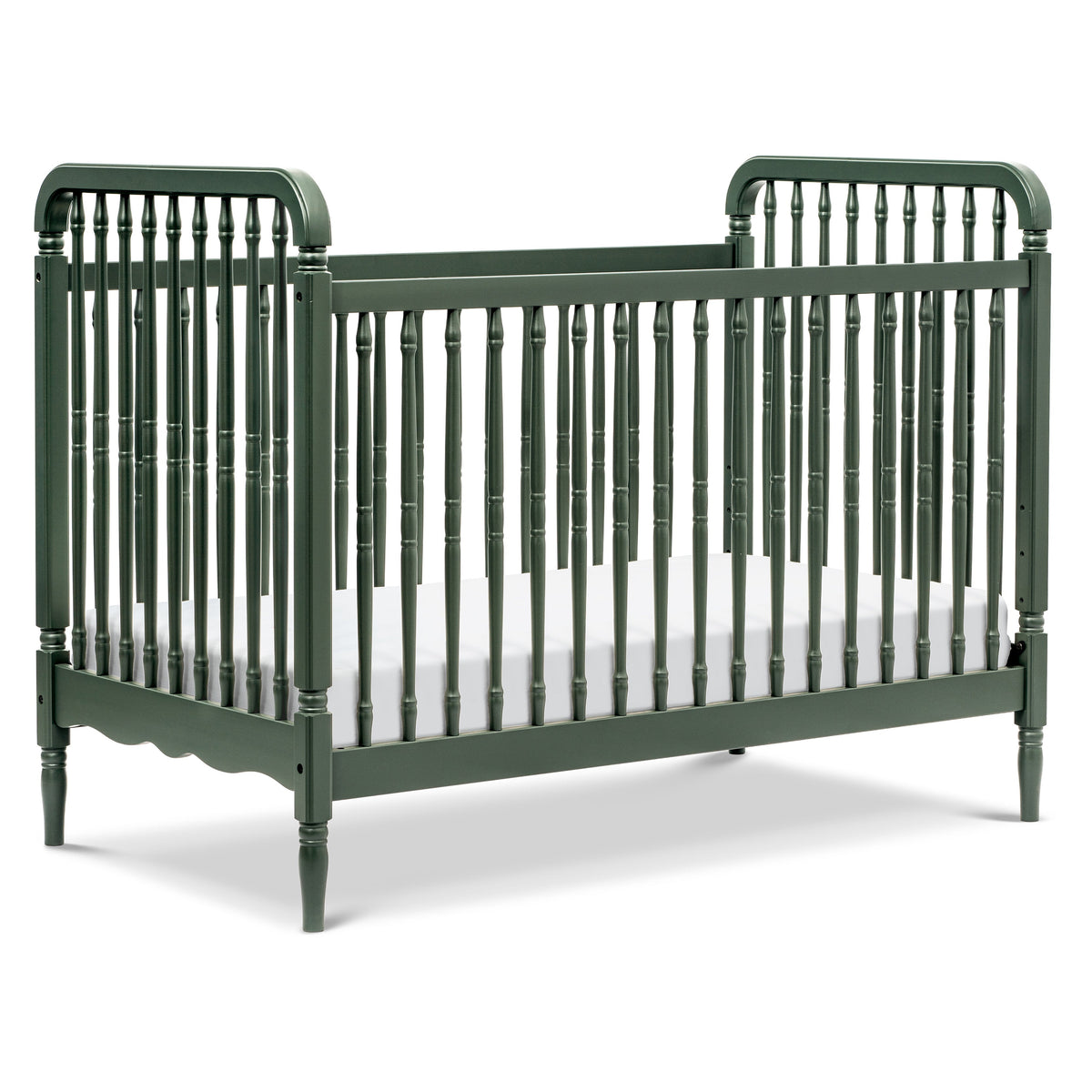 Liberty 3-in-1 Convertible Spindle Crib with Toddler Bed Conversion Kit