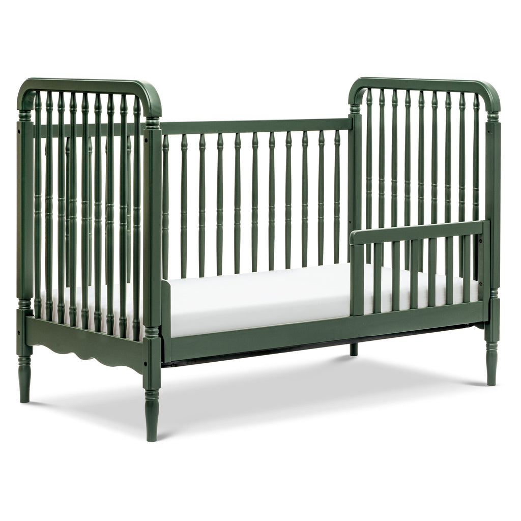 Liberty 3-in-1 Convertible Spindle Crib with Toddler Bed Conversion Kit