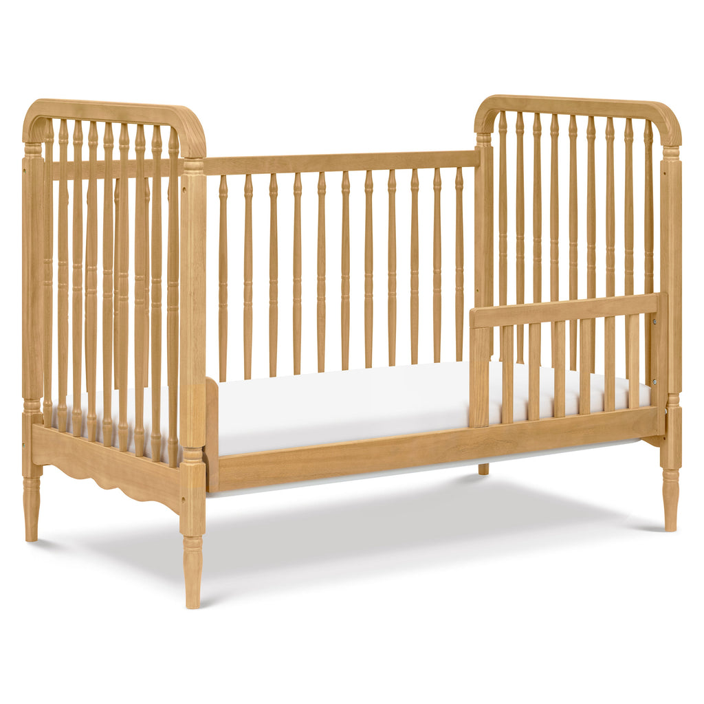 Liberty 3-in-1 Convertible Spindle Crib with Toddler Bed Conversion Kit