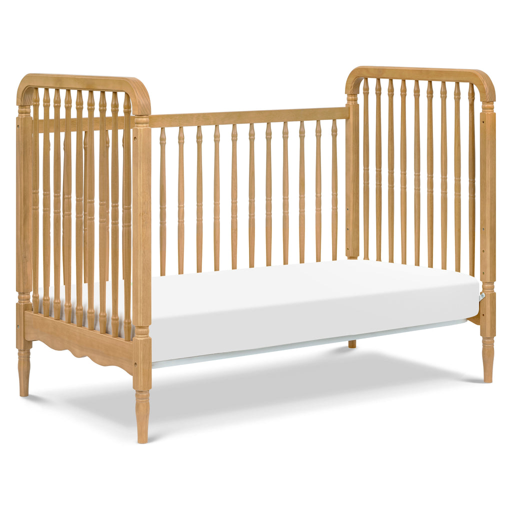 Liberty 3-in-1 Convertible Spindle Crib with Toddler Bed Conversion Kit