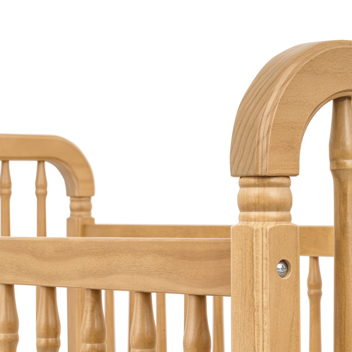 Liberty 3-in-1 Convertible Spindle Crib with Toddler Bed Conversion Kit