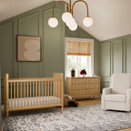 Liberty 3-in-1 Convertible Spindle Crib with Toddler Bed Conversion Kit