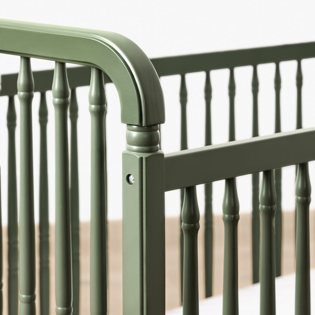 Liberty 3-in-1 Convertible Spindle Crib with Toddler Bed Conversion Kit