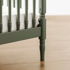 Liberty 3-in-1 Convertible Spindle Crib with Toddler Bed Conversion Kit