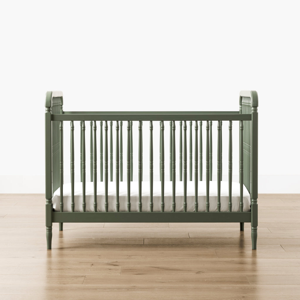 Liberty 3-in-1 Convertible Spindle Crib with Toddler Bed Conversion Kit