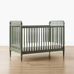 Liberty 3-in-1 Convertible Spindle Crib with Toddler Bed Conversion Kit