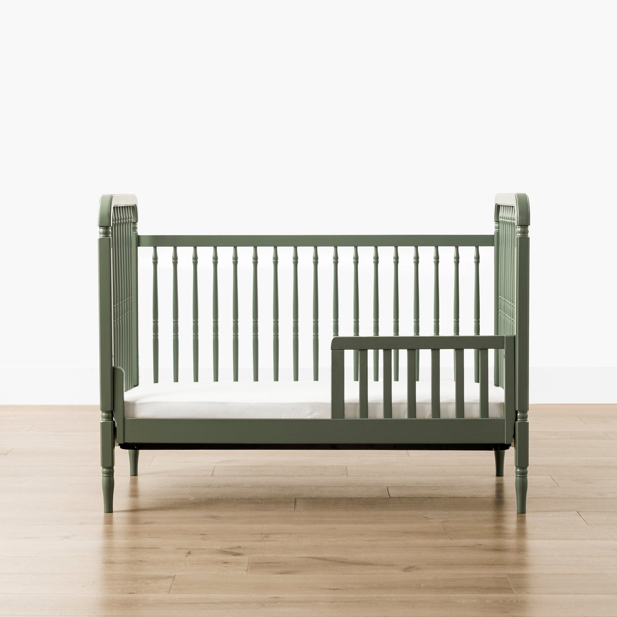 Liberty 3-in-1 Convertible Spindle Crib with Toddler Bed Conversion Kit