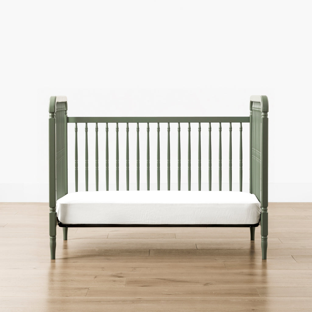 Liberty 3-in-1 Convertible Spindle Crib with Toddler Bed Conversion Kit