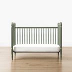 Liberty 3-in-1 Convertible Spindle Crib with Toddler Bed Conversion Kit