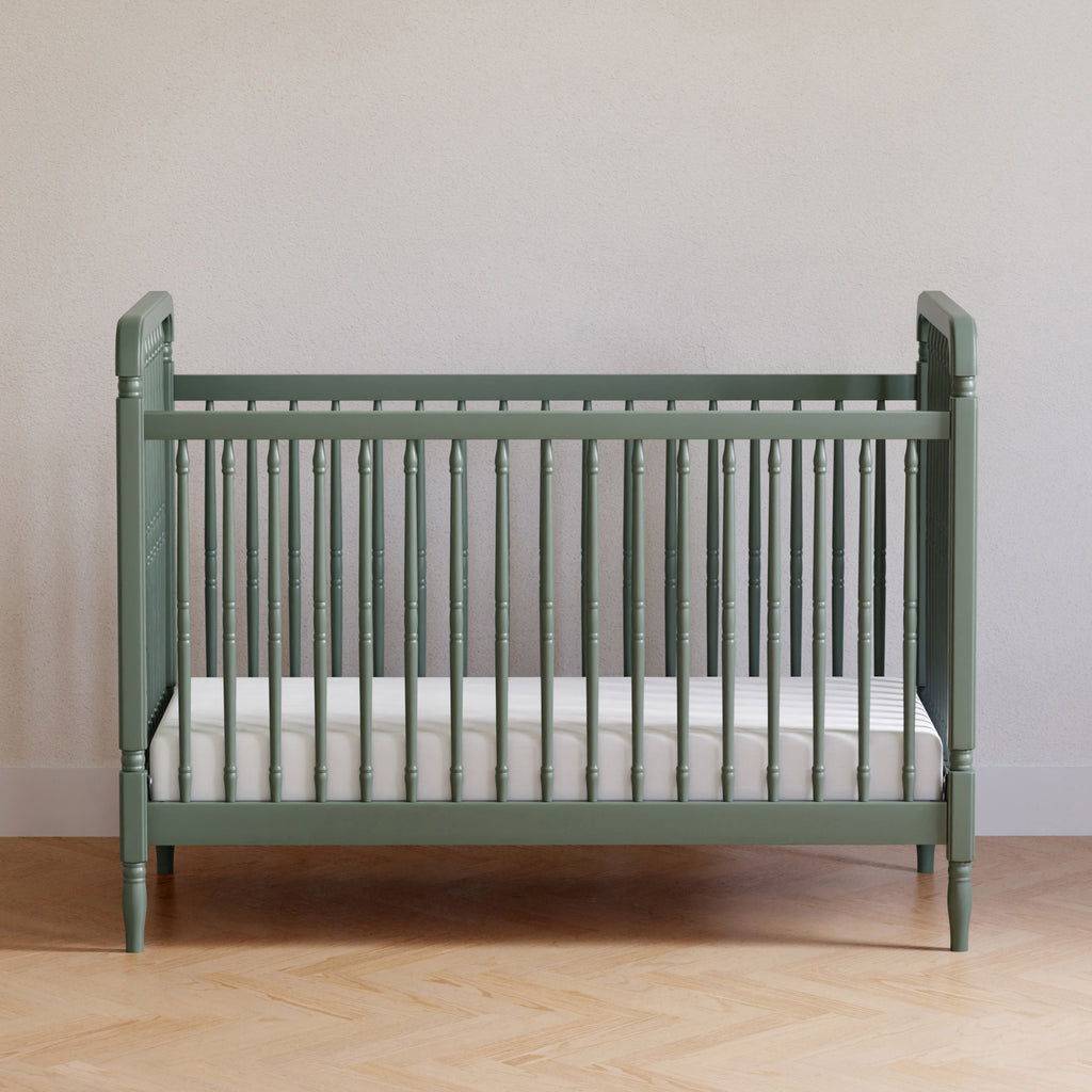 Liberty 3-in-1 Convertible Spindle Crib with Toddler Bed Conversion Kit