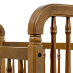 Liberty 3-in-1 Convertible Spindle Crib with Toddler Bed Conversion Kit