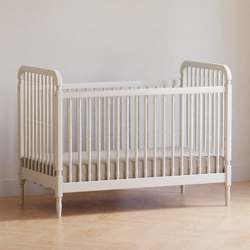 Liberty 3-in-1 Convertible Spindle Crib with Toddler Bed Conversion Kit