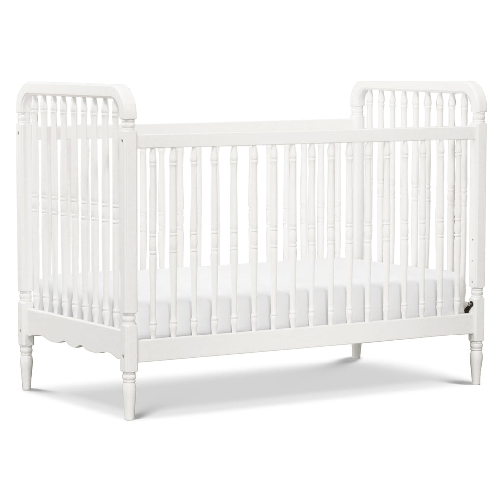 Liberty 3-in-1 Convertible Spindle Crib with Toddler Bed Conversion Kit