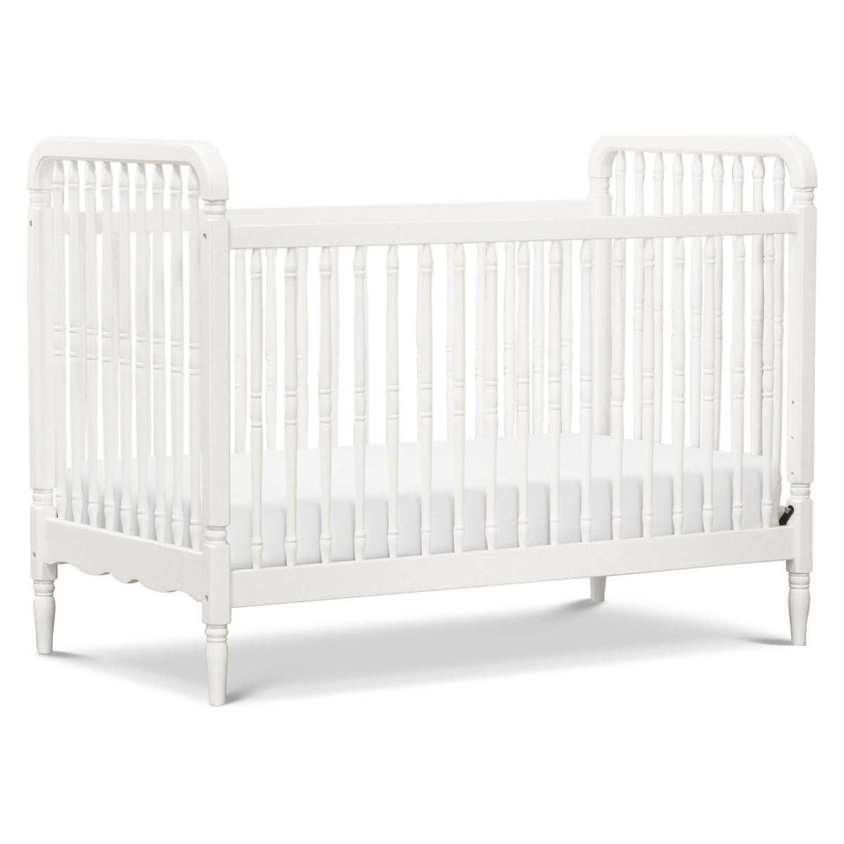 Liberty 3-in-1 Convertible Spindle Crib with Toddler Bed Conversion Kit